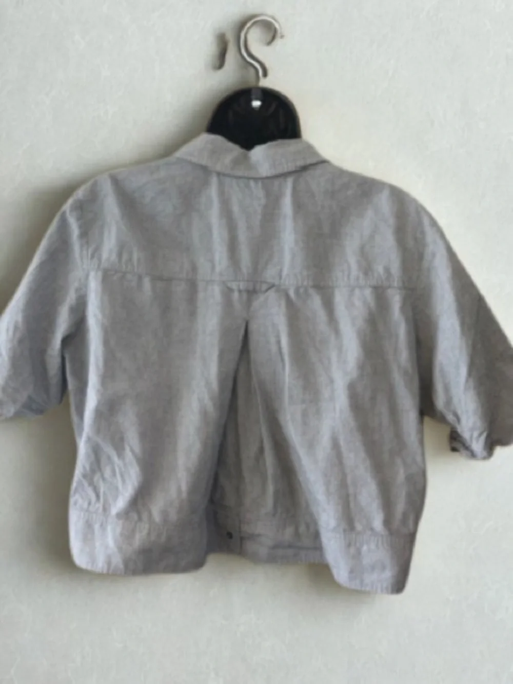 Alexander Wang cropped button
